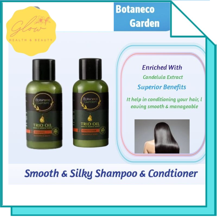 Syampu Botaneco Garden – Rambut Lembut Semulajadi